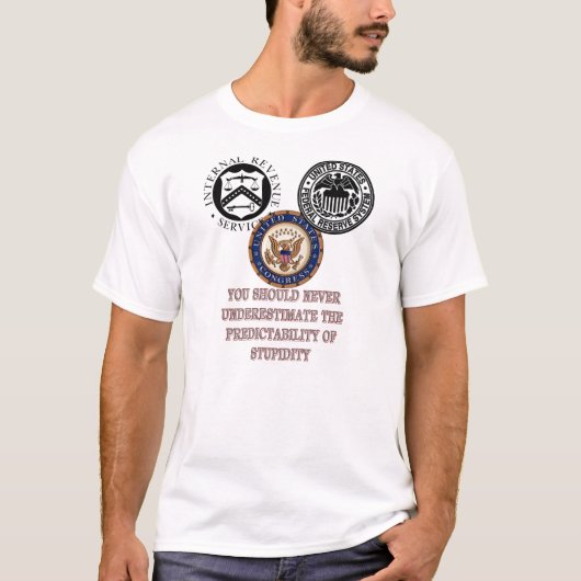 愚かさ Tシャツ (正面)