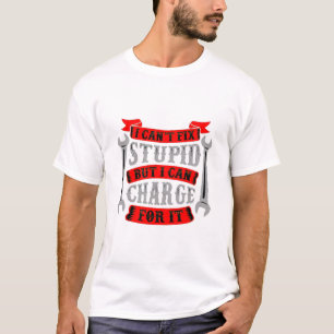 愚かなことは直せないが、それに対して請求できる Tシャツ