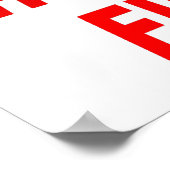 愚かなことをするポスタおもしろいー ポスター (角)