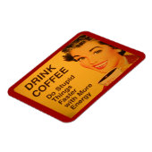 愚かなことをもっと速く行う マグネット (左側)