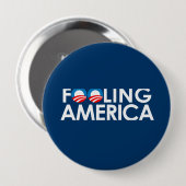 愚かなアメリカ 缶バッジ (正面&裏面)