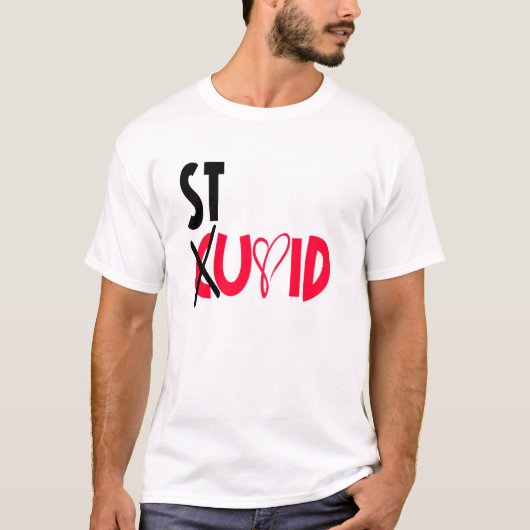 愚かなキューピッドのTシャツ Tシャツ (正面)