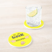 愚かなコースターに見える コースター (側面)