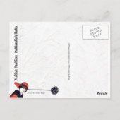 愚かなファッション：異様な帽子 ポストカード (裏面)