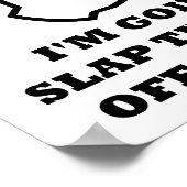 愚かなポスターをスラッおもしろいプする ポスター (角)