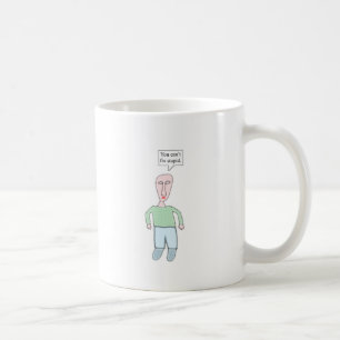愚かなマグを修理できません コーヒーマグカップ