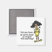 愚かなユーモア マグネット (正面/裏面)