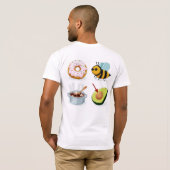 愚かなリバスをしないで（戻る） Tシャツ (裏面フル)