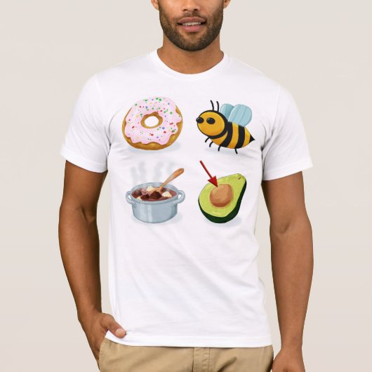 愚かなリバスを避ける（前） Tシャツ (正面)