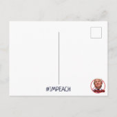 愚かな事トランプははがき土産を言った ポストカード (裏面)