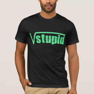 愚かな二乗根 Tシャツ