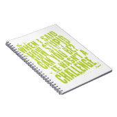 愚かな人々のためのおもしろいで皮肉な引用文 ノートブック (右側)