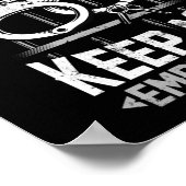 愚かな人々の修正オフィサー薄い銀線 ポスター (角)