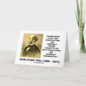 愚かな人々は一般に保守的な引用文です カード (正面)