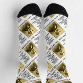 愚かな人々は概して保守的な引用文 ソックス (上部)