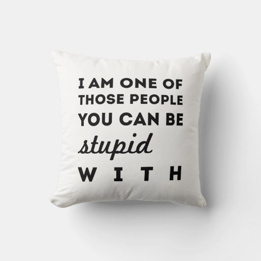 愚かな人々 クッション (正面)