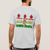 愚かな人々 Tシャツ (裏面)