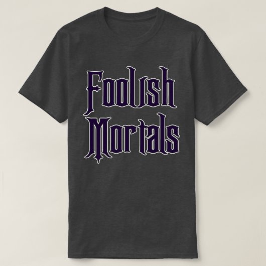 愚かな人々 Tシャツ (デザイン正面)