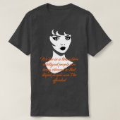 愚かな人々 Tシャツ (デザイン正面)