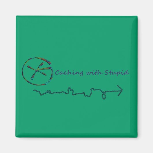 愚かな人と一緒に暮らす マグネット (正面)