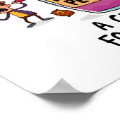 愚かな人のための治療 – ユーモアのある知恵の薬 ポスター (角)