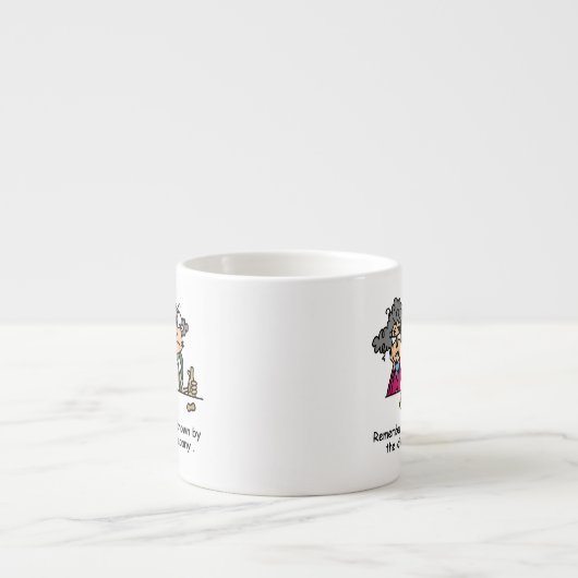 愚かな会社 エスプレッソカップ (正面)