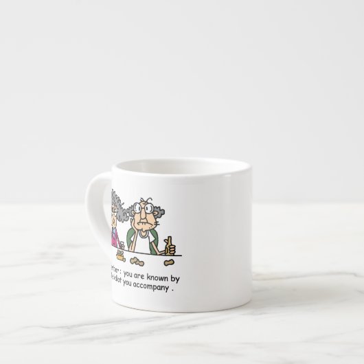 愚かな会社 エスプレッソカップ (正面左)