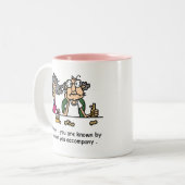 愚かな会社 ツートーンマグカップ (正面左)