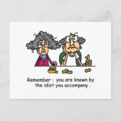 愚かな会社 ポストカード (正面)