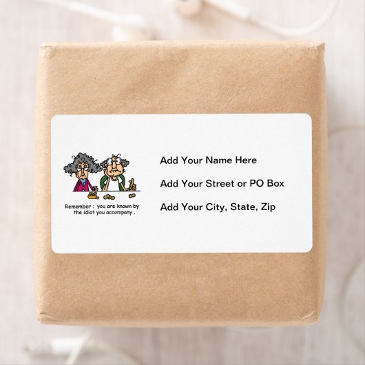 愚かな会社 ラベル (インサイチュ)