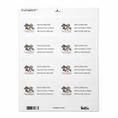 愚かな会社 ラベル (フルシート)