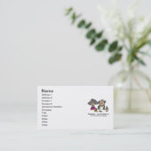 愚かな会社 名刺 (スタンド正面)