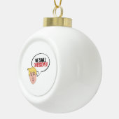 愚かな切札の引用文-私達はovercomb セラミックボールオーナメント (右)