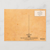 愚かな女の子ポストカード ポストカード (裏面)