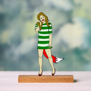 愚かな女 アクリルサイン