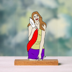 愚かな女 アクリルサイン