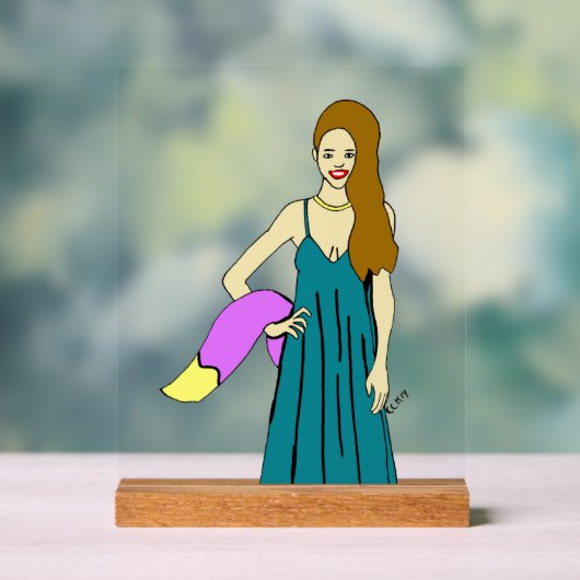 愚かな女 アクリルサイン (ニュートラル)