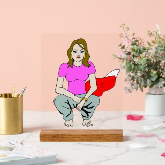 愚かな女 アクリルサイン (ウェディング)