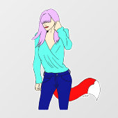 愚かな女 ウィンドウサイン (シート)