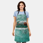 愚かな女 エプロン (着用した状態)