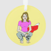 愚かな女 オーナメント (裏面)