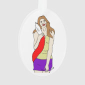 愚かな女 オーナメント (裏面)