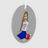 愚かな女 オーナメント (正面)