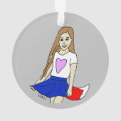 愚かな女 オーナメント (裏面)