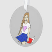 愚かな女 オーナメント (正面)