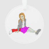 愚かな女 オーナメント (裏面)