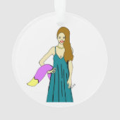 愚かな女 オーナメント (裏面)