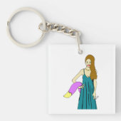 愚かな女 キーホルダー (正面)