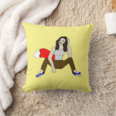 愚かな女 クッション (ブランケット)