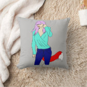 愚かな女 クッション (ブランケット)